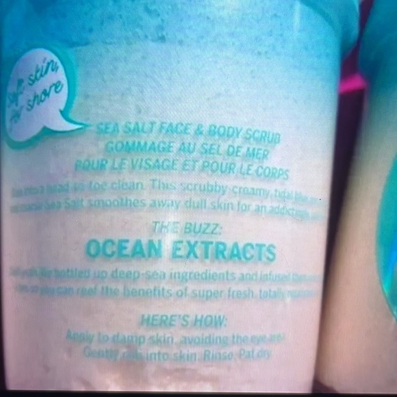 COPY - 1 remaining 💥Victoria Secret Surf Scrub Ocean Sea Salt for Face/body - Picture 2 of 4